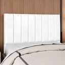 Ver imagem 2 de Cabeceira Queen 160 Cm com Frame Dalia Corino Branco Artte