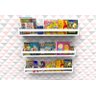 Prateleira para Livros Infantil Quarto Montessoriano 90cm - 4