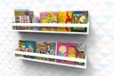 Ver imagem 3 de Prateleira para Livros Infantil Quarto Montessoriano 90cm