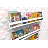 Prateleira para Livros Infantil Quarto Montessoriano 90cm - 2