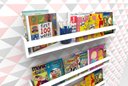 Ver imagem 2 de Prateleira para Livros Infantil Quarto Montessoriano 90cm