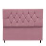 Cabeceira Estofada Cama Box Solteirão 100 Cm Suede Ayla:rosê - 1