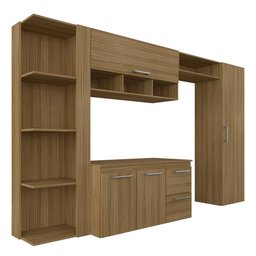 Armário de Cozinha Suspenso 5 Peças Luisa Boreal - Móveis Arapongas Boreal - 1 Armário de Cozinha Suspenso 5 Peças Luisa Boreal - Móveis Arapongas Boreal - 1