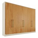 Ver imagem 2 de Guarda Roupa Argos 6 Portas 100% Mdf - Mademarcs