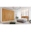 Ver imagem 1 de Guarda Roupa Argos 6 Portas 100% Mdf - Mademarcs