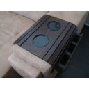 Ver imagem 1 de Bandeja para Braço de Sofá com Porta Copos e Suporte de Control