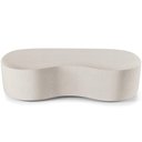 Ver imagem 5 de Kit Puff Redondo Lola e Puff Recamier Orgânico Orbit W01 Linho Cru - Lyam Decor