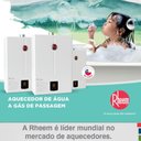 Ver imagem 4 de Aquecedor 26 Litros Glp Bivolt + Bomba 350W 220V Rheem