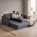 Ver imagem 6 de Sofá Cama 2 Lugares 1,65m com Almofadas Sophia
