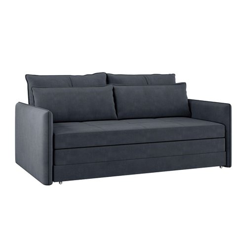 Sofá Cama 2 Lugares 1,65m com Almofadas Sophia