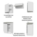 Ver imagem 5 de Armário de Cozinha Compacta 160cm Branco Glamy Madesa 07