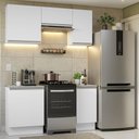 Ver imagem 1 de Armário de Cozinha Compacta 160cm Branco Glamy Madesa 07