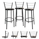 Ver imagem 1 de Kit 3 Banqueta Alta Preta Cozinha Gourmet Americana Balcão:cerveja