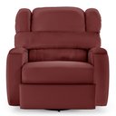 Ver imagem 2 de Poltrona do Papai Sala de Cinema Reclinável Kylie Glider Manual Giratória PU Vermelho G23 Gran Belo