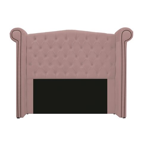 Cabeceira Madrid 140 cm Suede Rosê