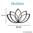 Ver imagem 2 de Estatueta Flor de Lótus - Símbolo Vida, Decoração,quarto - Cor: Branco