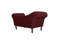 Ver imagem 2 de Recamier Decorativo Divã Dubai Suede Marsala Pés Madeira Ms Decor