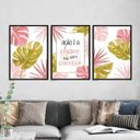 Ver imagem 1 de Kit 3 Quadros Ação É A Chave Para O Sucesso 24x18cm - com vidro:Madeira preta