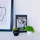 Ver imagem 2 de Decoração Sala Livro Fake + Dupla Vaso Branco/preto Decor
