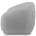 Ver imagem 6 de Kit 02 Poltronas Decorativa Orgânica para Sala Living Emery M05 Bouclê Cinza - Lyam Decor