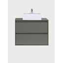 Ver imagem 6 de Gabinete para Banheiro com Cuba e Espelheira com Led 80cm Mdf Verde Dubai - On Móveis