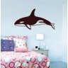 Quadro Adorno Animais Baleia em Mdf Vazado para Decoração de Am - 2