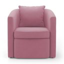 Ver imagem 6 de Kit 02 Poltronas Decorativas Sala de Estar Aimê Suede Rosa - Desk Design