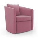 Ver imagem 5 de Kit 02 Poltronas Decorativas Sala de Estar Aimê Suede Rosa - Desk Design