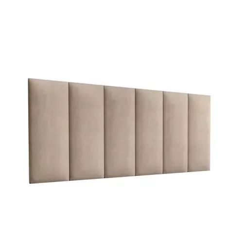 Cabeceira Painel Imperial Estofada Queen Size Bege 1,60m - 2