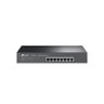 Switch de Rede Tp-link Tl-sg1008 8 Portas Gigabit Ethernet 10/100/1000 Mbps - Preto. - 1
