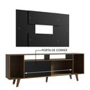 Ver imagem 6 de Rack Madesa Cancun e Painel para Tv até 58 Polegadas com Pés - Preto/rustic 7kd8