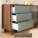 Ver mais imagens de Cômoda Infantil 6 Gavetas 100% Mdf Premium Mabel