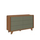 Ver imagem 2 de Cômoda Infantil 6 Gavetas 100% Mdf Premium Mabel