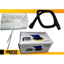 Lixadeira Orbital Pneumatica 6 Pol Rokit/roquite/hookit - 3