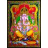 Painel Lord Ganesha Tecido 110x78cm - 1
