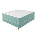Ver imagem 1 de Cama Box Queen + Colchão Molas Ensacadas Topazio Opera 158x198x55cm