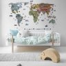Adesivo Mapa Mundi Aventura - 2