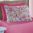 Ver imagem 2 de Edredom Solteiro Liverpool Kids Dupla Face Malha Estampada 4 Peças - Unicornio