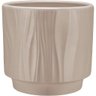 Cachepô Vaso Decorativo Planta Home&co Cerâmica 12x13x13cm Bege - 1