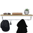 Ver imagem 2 de Cabideiro Strassis Design Sd-5004 Branco