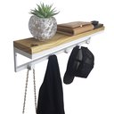 Ver imagem 1 de Cabideiro Strassis Design Sd-5004 Branco