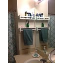 Ver imagem 5 de Prateleira Nicho Banheiro Cosméticos Perfume 40cm 4 Peças