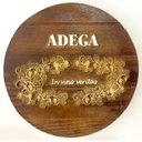 Ver imagem 1 de Placa Adega In vino de parede em Fibra - Decoração