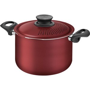 Espagueteira Tramontina Antiaderente Paris 24cm Vermelho