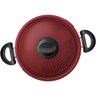 Espagueteira Tramontina Antiaderente Paris 24cm Vermelho - 2