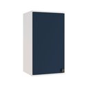 Ver imagem 1 de Armário Aéreo Celeste Kappesberg 100% Mdf 1 Porta Branco/azul 40cm
