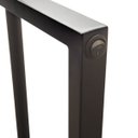 Ver imagem 5 de Luminária Salone Industrial Aço Carbono Preto Cúpula Tecido - Preto