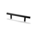 Ver imagem 2 de Puxador para Gavetas e Portas Preto 64 mm x Ø12 mm Tubular 6 Peças