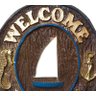 Placa de parede em resina - Welcome Friends Náutico - 3