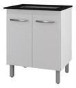 Ver imagem 1 de Balcao para Cooktop 4 Bocas Jade Branco Moblis